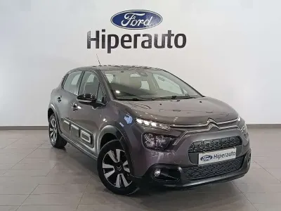 Usado Citroën C3 PureTech 82 CV (60 kW) 2022 Gris Utilitario