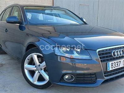 Usado Audi A4 143 CV (105 kW) 2008 Azul Familiar