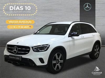 Usado Mercedes GLC220 Exclusive 194 CV (142 kW) 2021 Blanco polar SUV