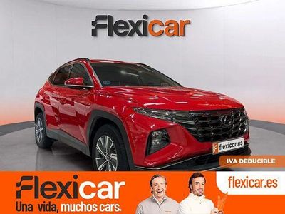 Rojo Usado 2021 Hyundai Tucson Style SUV | 24.490 € (Precio justo)