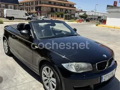 Usado BMW 120 Cabriolet 170 CV (125 kW) 2009 Negro Descapotable