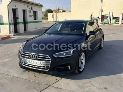 Usado Audi A5 Sportback Sport 150 CV (110 kW) 2018 Azul Utilitario