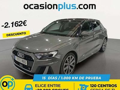 Usado Audi A1 Sportback S-Line 110 CV (80 kW) 2022 Gris Utilitario