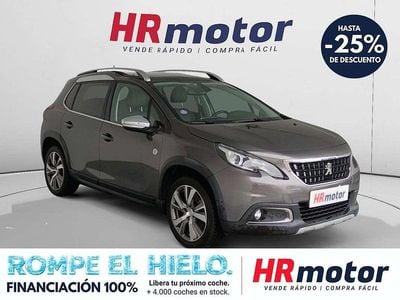 Usado Peugeot 2008 Allure 132 CV (97 kW) 2017 Gris SUV