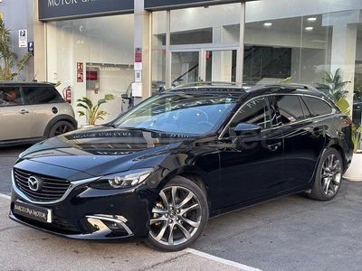 Usado Mazda 6 Luxury 150 CV (110 kW) 2016 Negro Familiar
