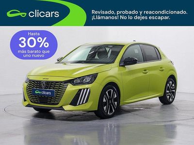 Usado Peugeot 208 Allure 100 CV (73 kW) 2025 Amarillo Utilitario