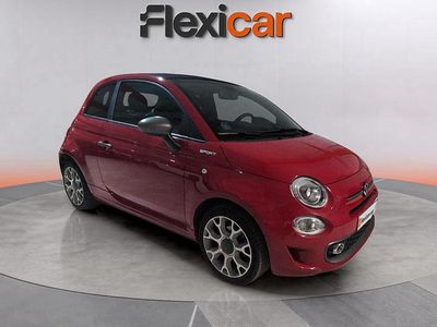 Rojo Usado 2022 Fiat 500 Sport Descapotable | 10.290 € (Buen precio)
