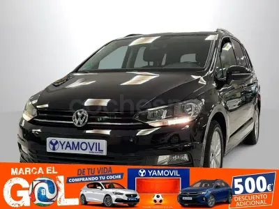 Usado VW Touran Business 110 CV (80 kW) 2015 Negro Monovolumen