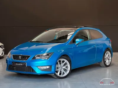 Usado Seat Leon SC FR 150 CV (110 kW) 2016 Azul Utilitario