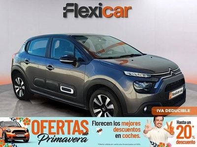 Usado Citroën C3 Feel 83 CV (61 kW) 2022 Gris Utilitario