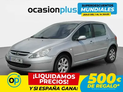 Usado Peugeot 307 110 CV (80 kW) 2004 Gris Utilitario