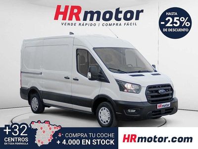 Usado Ford Transit Trend 130 CV (95 kW) 2022 Blanco Berlina