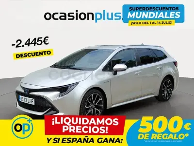 Usado Toyota Corolla Sport 180 CV (132 kW) 2020 Gris Familiar