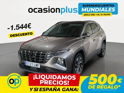Usado Hyundai Tucson 136 CV (100 kW) 2021 Marrón SUV