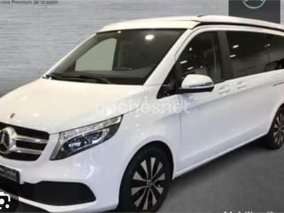 Blanco Usado 2021 Mercedes V250 Exclusive Monovolumen | 52.000 € (Precio justo)