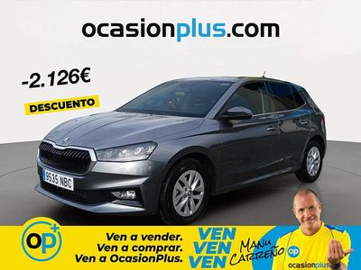 Usado Skoda Fabia Selection 115 CV (84 kW) 2025 Gris / plata Berlina