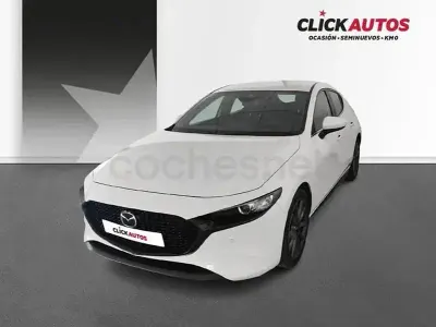 Usado Mazda 3 Center-Line 140 CV (102 kW) 2025 Blanco Berlina