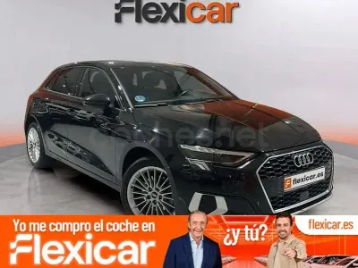 Usado Audi A3 S-Line 110 CV (80 kW) 2022 Negro Berlina