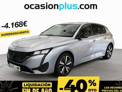 Usado Peugeot 308 Allure 131 CV (96 kW) 2022 Gris Utilitario