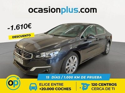 Negro Usado 2016 Peugeot 508 GT-line Berlina | 11.380 € (Precio justo)