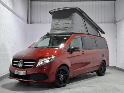 Usado Mercedes V250 Marco Polo 190 CV (139 kW) 2021 Rojo Monovolumen