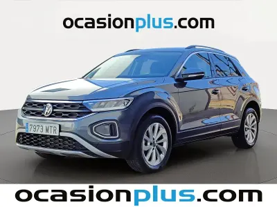 Usado VW T-Roc Life 110 CV (80 kW) 2024 Gris SUV
