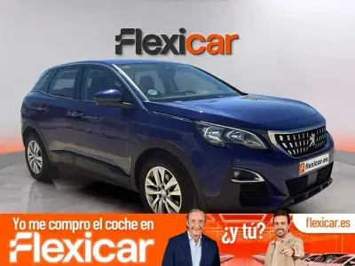 Usado Peugeot 3008 Active 130 CV (95 kW) 2018 Azul SUV