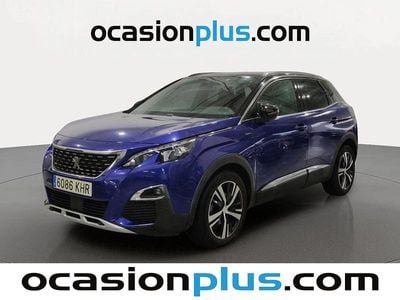 Azul Usado 2018 Peugeot 3008 GT-line SUV | 14.082 € (Buen precio)