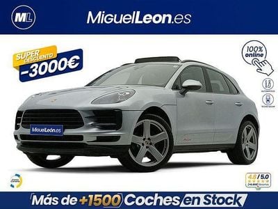 Usado Porsche Macan 245 CV (180 kW) 2020 Gris SUV
