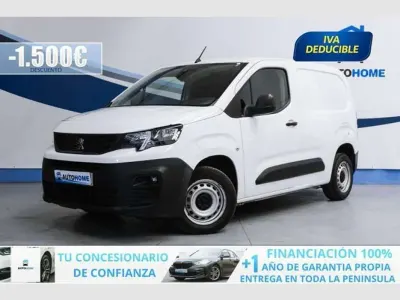 Usado Peugeot Partner 98 CV (72 kW) 2020 Blanco Monovolumen