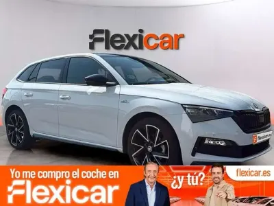 Usado Skoda Scala Monte Carlo 150 CV (110 kW) 2022 Blanco Utilitario