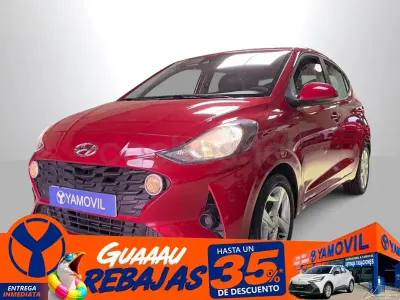 Usado Hyundai i10 67 CV (49 kW) 2023 Rojo Utilitario