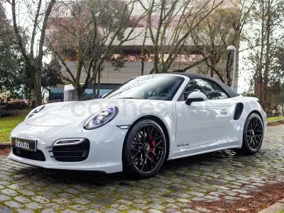 Usado Porsche 911 Turbo Cabriolet 520 CV (382 kW) 2015 Blanco Descapotable