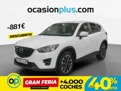 Usado Mazda CX-5 Luxury 150 CV (110 kW) 2016 Blanco SUV