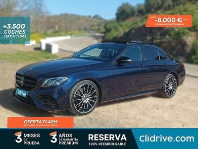 Usado Mercedes E220 194 CV (142 kW) 2019 Azul Berlina