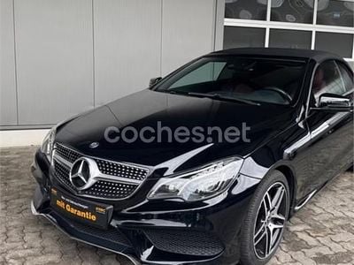 Negro Usado 2017 Mercedes E400 Descapotable | 38.000 € (Un poco caro)