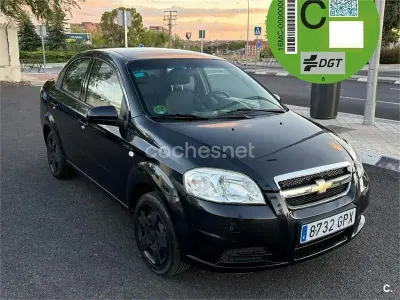 Usado Chevrolet Aveo LS 94 CV (69 kW) 2009 Negro Berlina