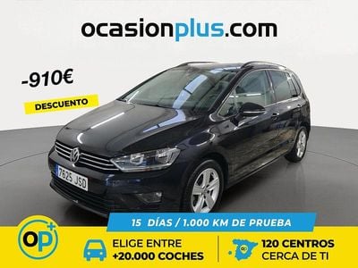 Usado VW Golf Sportsvan Advance 110 CV (80 kW) 2016 Negro Monovolumen