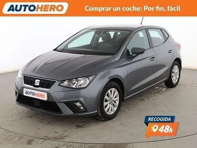 Usado Seat Ibiza Style 95 HP (69 kW) 2018 Cinzento Citadino