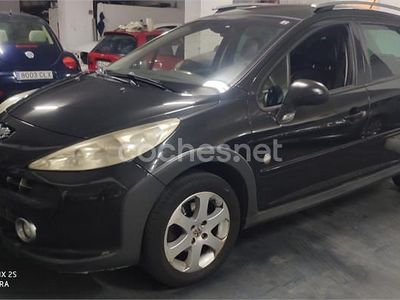 Usado Peugeot 207 Outdoor Outdoor 110 CV (80 kW) 2009 Negro Familiar