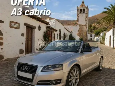 Usado Audi A3 Cabriolet Ambition 105 CV (77 kW) 2012 Gris / plata Descapotable