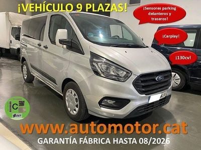 Usado Ford Transit Custom Trend 130 CV (95 kW) 2023 Gris Familiar