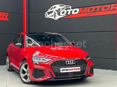 Rojo Usado 2023 Audi A3 S-Line Berlina | 29.900 € (Precio justo)