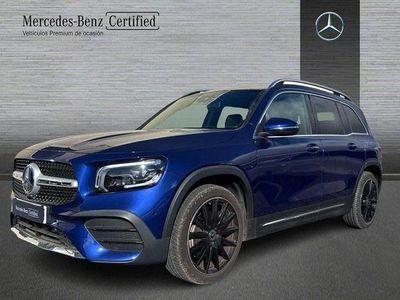 Azul Usado 2022 Mercedes GLB180 AMG line SUV | 38.900 €