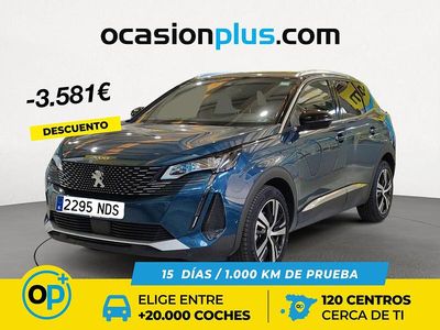 Azul Usado 2024 Peugeot 3008 GT SUV | 25.100 € (Buen precio)