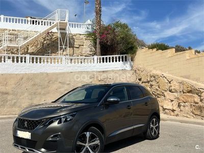 Gris / plata Usado 2017 Peugeot 3008 GT-line SUV | 15.000 € (Precio justo)