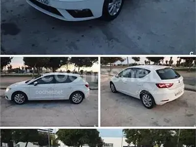 Usado Seat Leon ST Style 115 CV (84 kW) 2020 Blanco Familiar