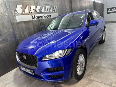 Azul Usado 2017 Jaguar F-Pace Pure SUV | 17.600 € (Precio justo)