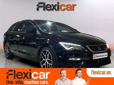 Usado Seat Leon ST FR 150 CV (110 kW) 2020 Negro Familiar