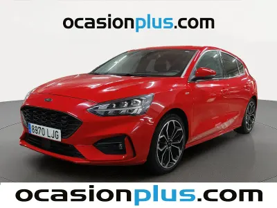Usado Ford Focus ST-Line 125 CV (91 kW) 2020 Rojo Utilitario